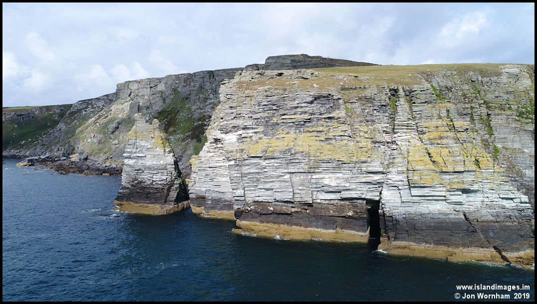 Aerial view at the Sugarloaf, Isle of Man 8/9/19